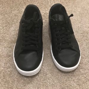 K Swiss black sneakers